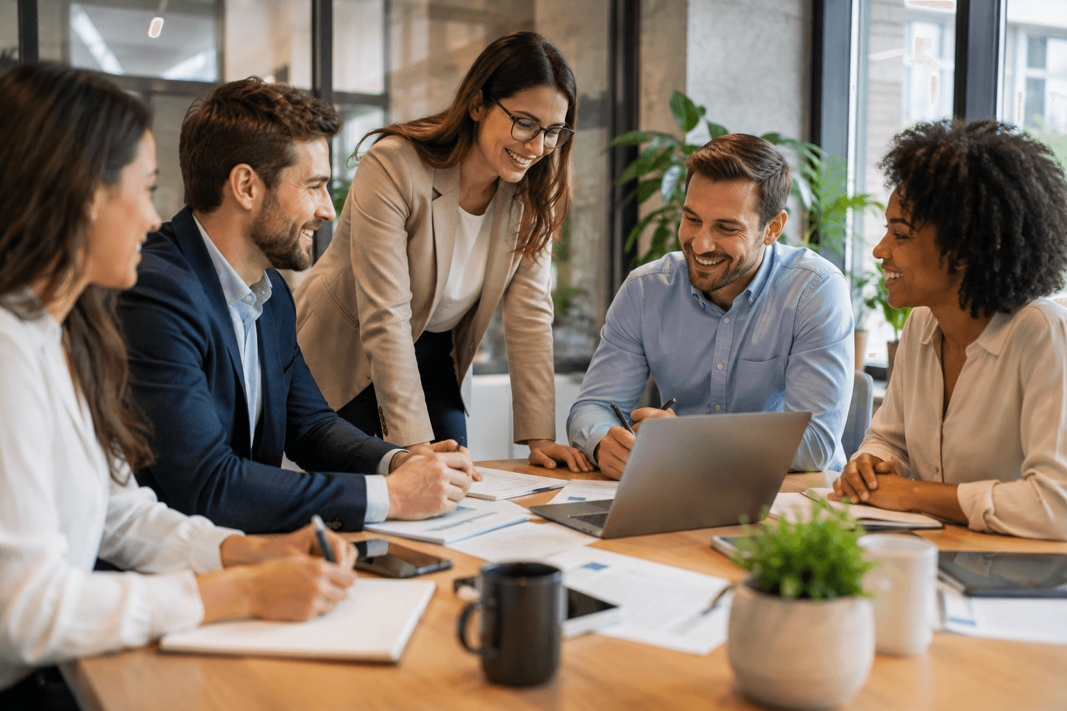 The Capital Logic Solutions team at work